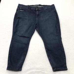 Torrid Bombshell Skinny Jeans Womens 26 XS Extra Short Blue Faded Denim Stretch